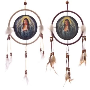 Image of Decorative Guardian Angel 16cm Dreamcatcher (1 Random Supplied)