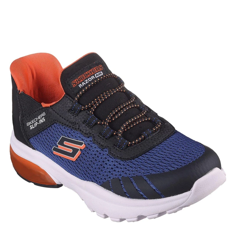 Image of Skechers Slip-Ins Sneaker W Lateral Tech Pie Slip On Trainers Unisex Kids Royal/Black unisex C10 (27.5)