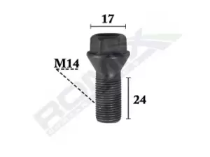Image of ROMIX Wheel Bolt C70600 BMW,TOYOTA,MINI,5 Touring (F11),5 Limousine (F10),1 Schragheck (F20),3 Touring (F31),3 Limousine (F30, F80),X5 (E70),X3 (F25)