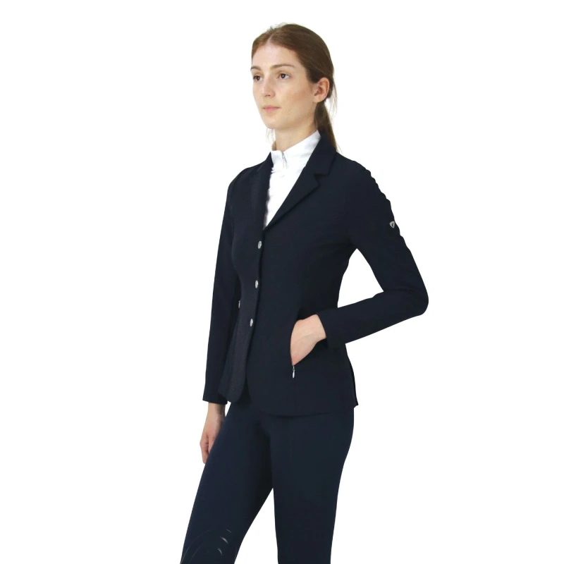 Image of Hy Silvia Show Jumping Jacket in Navy Size: 7-8 Years Navy Unisex 7-8 Years