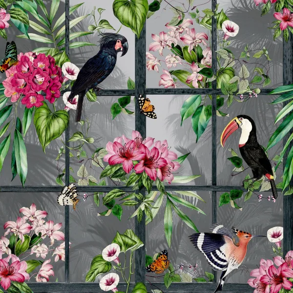 Image of Cuban Tropicana Wallpaper