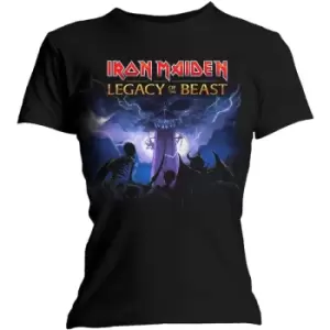 Image of Iron Maiden - Legacy Army Ladies Medium T-Shirt - Black