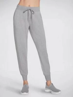 image of Skechers Restful Joggers, Grey, Size L, Women