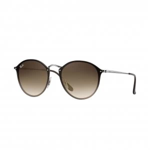 Image of Ray-Ban Highstreet Sunglasses RB3574N 004/13 Size 59 - Gunmetal