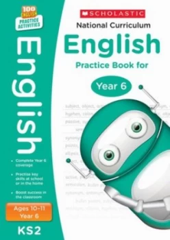 Image of National Curriculum English Practice Book for Year 6 by Scholastic Paperback