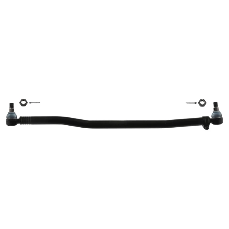 Image of FEBI BILSTEIN 40001 Centre Rod Assembly Front Axle, with castellated nut and split pins Centre Rod Assembly (285)