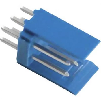Image of TE Connectivity 281739 4 Pin strip standard AMPMODU HE14 Total number of pins 8 Contact spacing 2.54mm