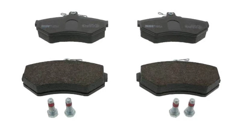 Image of FERODO FDB1289 Brake pad set not prepared for wear warning indicator, with accessories, with brake caliper screws Brake Pad Set,disc brake (402)