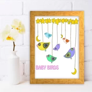 Image of AC333881021 Multicolor Decorative Framed MDF Painting