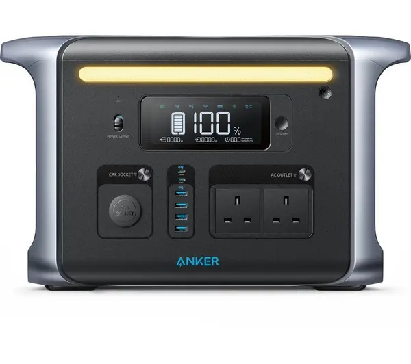 Image of ANKER SOLIX F1200 PowerHouse 757 1229 Wh Portable Power Station, Black