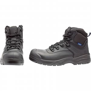 Image of Draper Mens Non-Metallic Composite Safety Boots Black Size 10