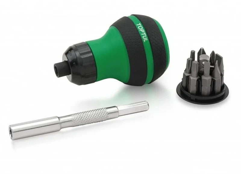 Image of TOPTUL GAAR1101 Bit Screwdriver Torx, Spanner Size: T25, Number of tools: 11 Bit Screwdriver (6623)