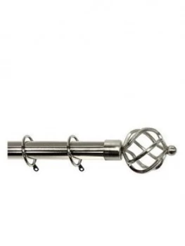 Image of Palermo Cage Finial 25-28 Mm Extendable Curtain Pole