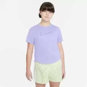 Image of Nike Df One Short Sleeve Top - Multi