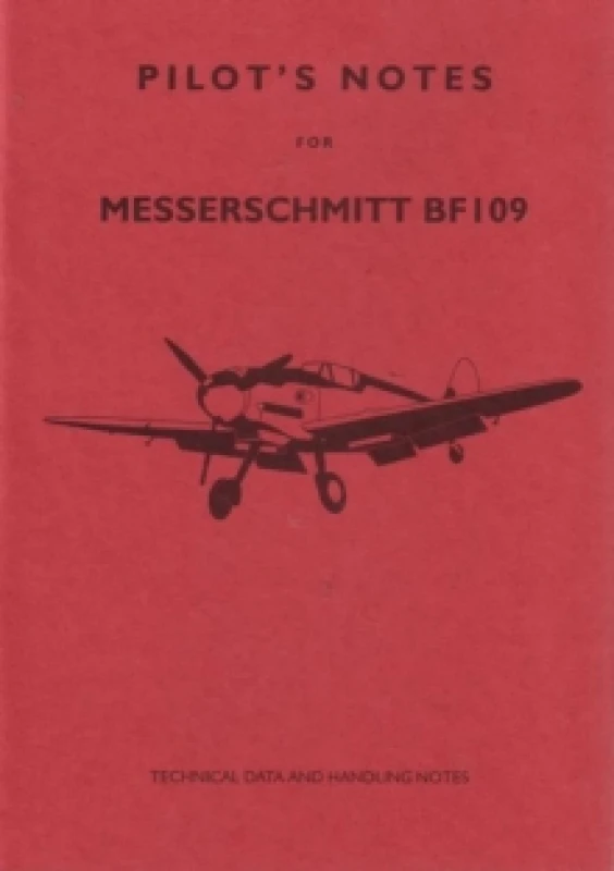 Image of Me109 Pilot Notes. Paperback Books
