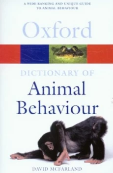 Image of A Dictionary of Animal Behaviour by David Mcfarland Paperback