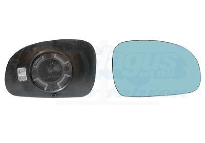 Image of VAN WEZEL Wing mirror glass VAN WEZEL 4049838