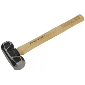 image of Sealey SLH041 Sledge Hammer 4lb Short Handle with Hickory Shaft