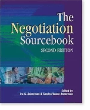 Image of negotiation sourcebook 2nd ed