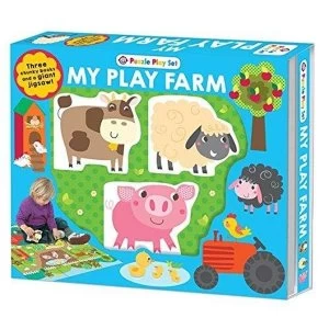 Image of Farm Puzzle Playset by Roger Priddy (Hardback, 2017)
