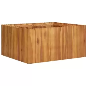 image of Vidaxl - Garden Raised Bed 100x100x50cm Solid Acacia Wood Brown