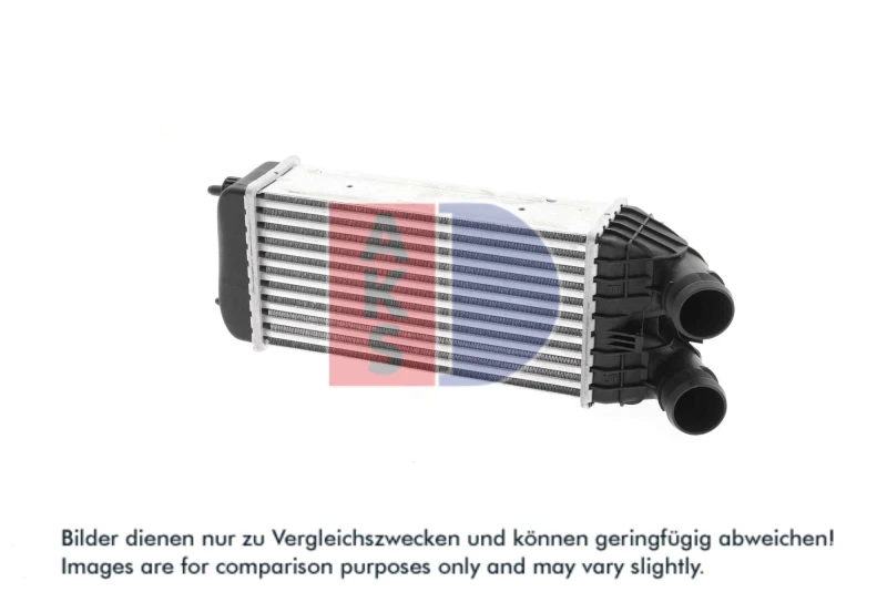 Image of AKS DASIS 167017N Intercooler Plastic Aluminium, Plastic Intercooler,charger (468)