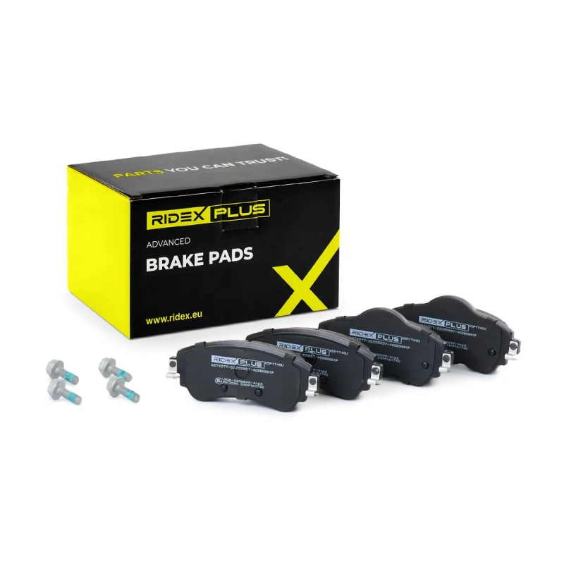 Image of RIDEX PLUS Brake pad set RIDEX PLUS 402B0881P