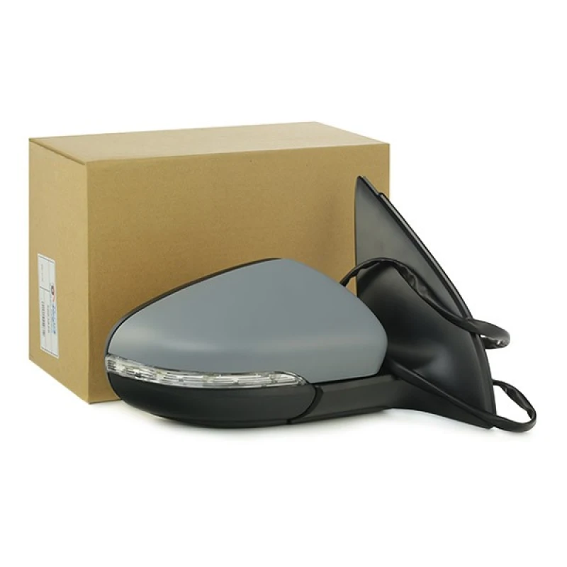 Image of VAN WEZEL 5863828 Wing mirror * HAGUS * Right, with automatic passenger mirror lowering, primed Outside Mirror (50)