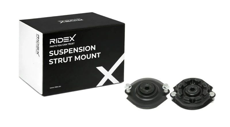 Image of RIDEX 1180S1213 Top strut mount Rear Axle Suspension Strut Support Bearing (1180)