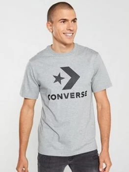 image of Converse Star Chevron Tee - Grey