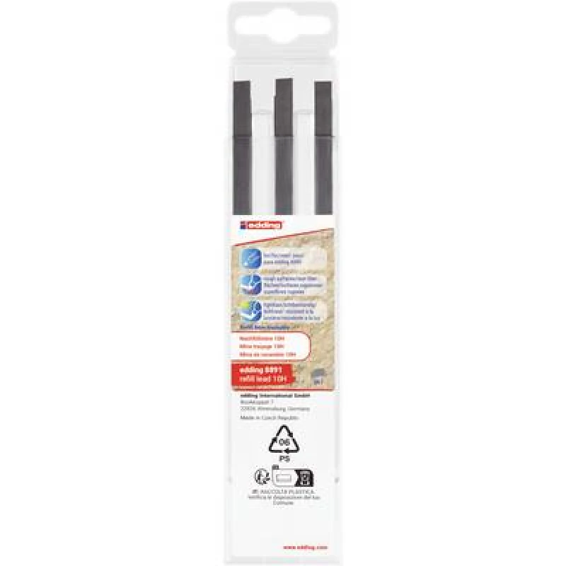Image of Edding Edding 10 Garphit 6er-Pack 4-8891-6097 Replacement tip Black 1 Set 4-8891-6097