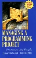 Image of managing a programming project processes and people metzger philip w and bo