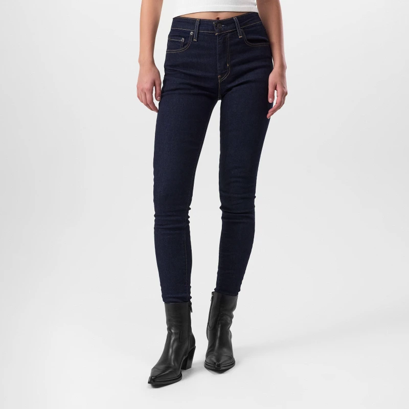 Image of Levis Levis 721 High Rise Skinny Jeans - Blue 28 L30 Female