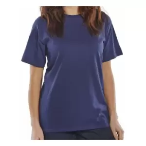Image of T-SHIRT HW NAVY S - Click Leisurewear