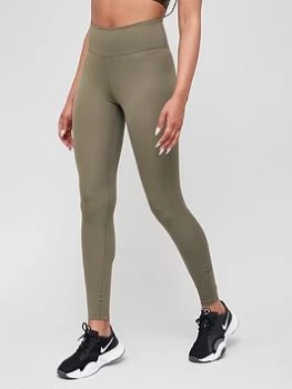 Image of Nike The One Mr Legging - Olive Size L, Women
