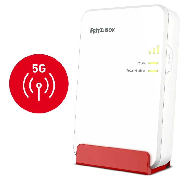 Image of AVM AVM FRITZ!Box 6860 5G WiFi modem Router Built-in modem: 5G, LTE, UMTS 2.4 GHz, 5 GHz 20003048