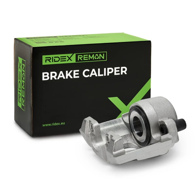 Image of RIDEX REMAN 78B0273R Brake caliper Front Axle, without holder Cast Iron, Grey Cast Iron Brake Caliper (78)