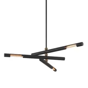 Image of Hendrix 3 Light Pendant Chemical Bronze