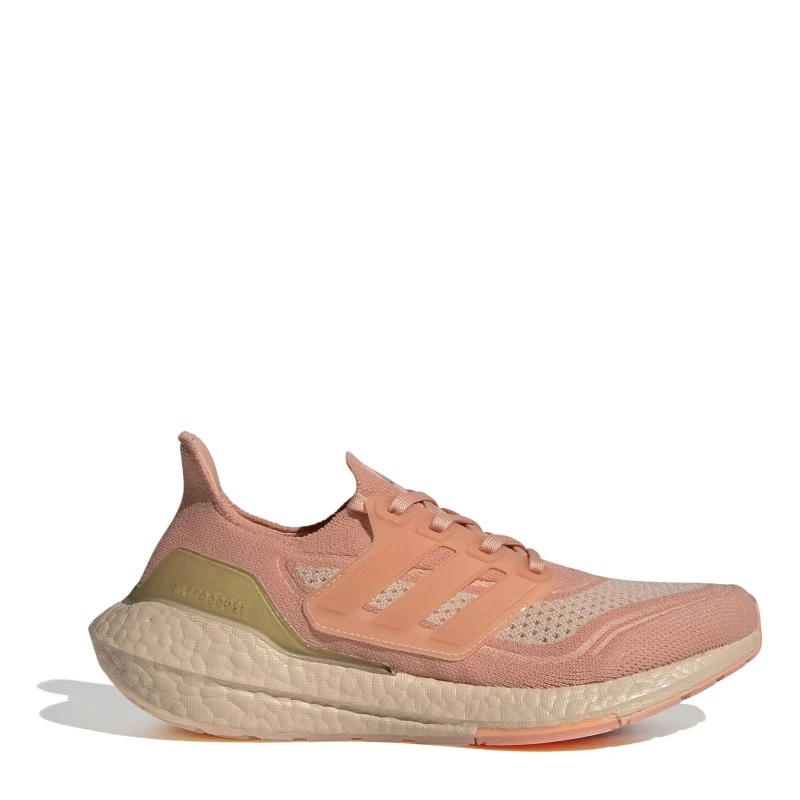 Image of adidas Ultraboost 21 Shoes Womens Road Running Unisex Kids - Multi Multi 3.5