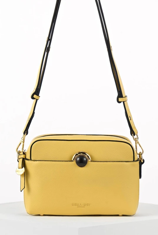 Image of Luella Grey Womens 'Sian' Camera Crossbody in Yellow Yellow Female One Size
