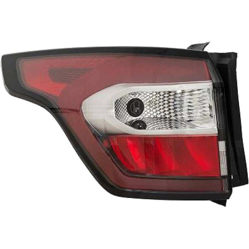 Image of DIEDERICHS 1471291 Rear light Outer section, with bulb holder, Left, LED Combination Rearlight (391)