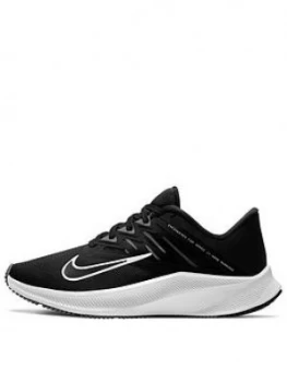 image of Nike Quest 3 - Black/White, Size 3, Women