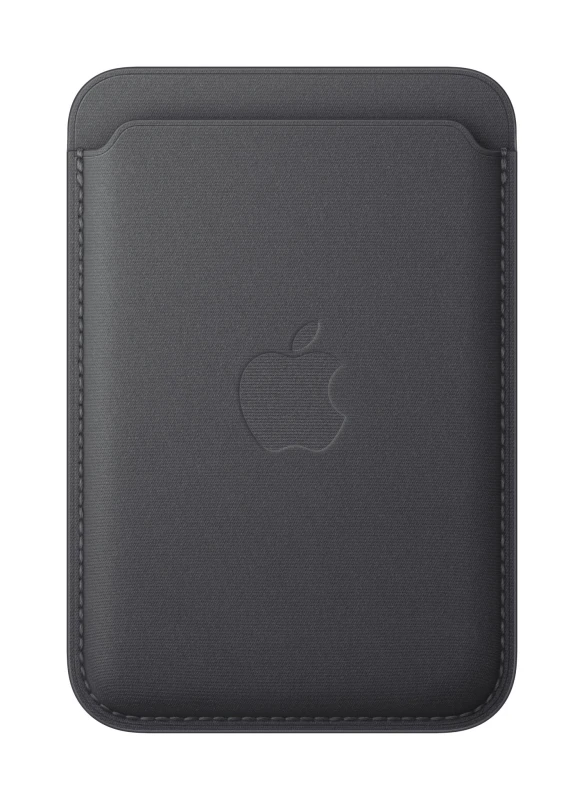 Image of Apple iPhone FineWoven Wallet with MagSafe - Black MGHA4ZM/A