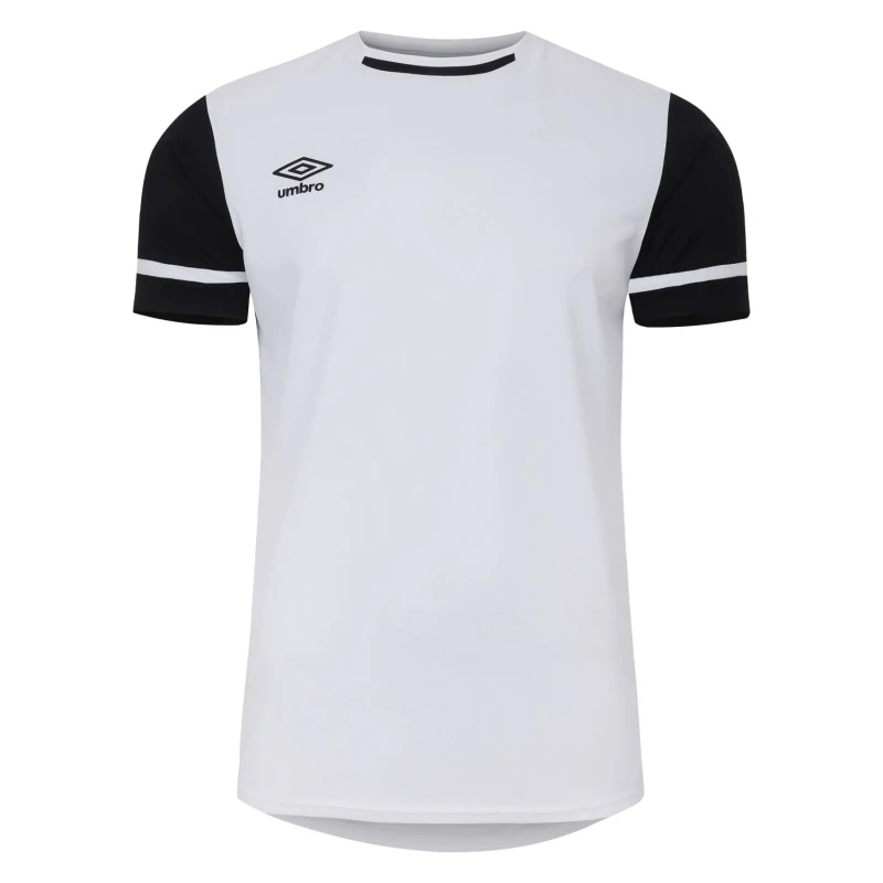 Image of Umbro Umbro Men Cavelle Jersey T-Shirt in White Size: Small White S Male 5063652569931