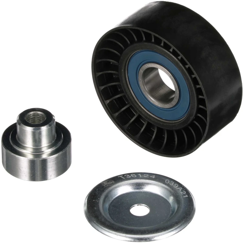 Image of GATES Deflection / guide pulley, V-ribbed belt GATES T36124