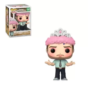 Image of Parks & Recreation Andy as Princess Rainbow Sparkle Funko Pop! Vinyl