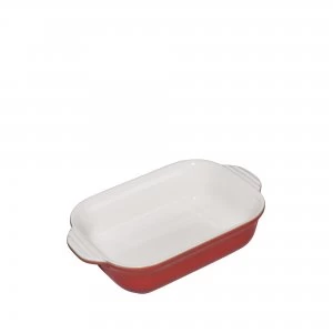 image of Denby Pomegranate Small Rectangular Oven Dish