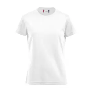 Image of Clique Womens/Ladies Ice T-Shirt (XXL) (White)