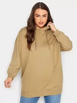 Image of Yours Hoody Top Natural, Natural, Size 16, Women