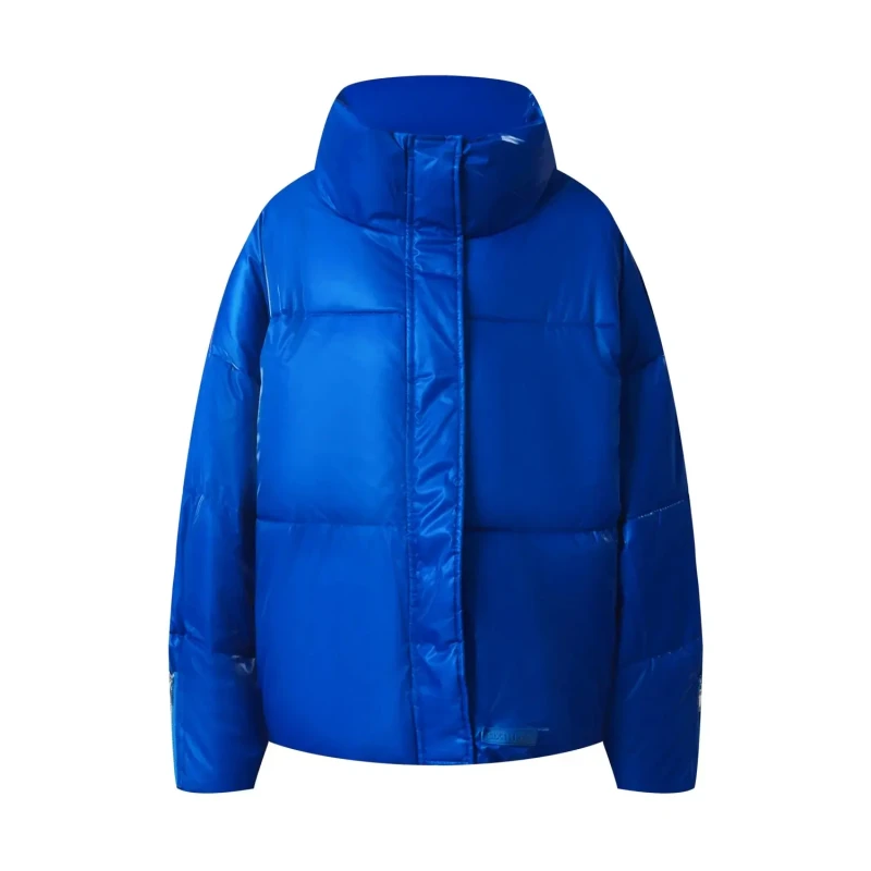 Image of Sixth June Womens Sixth June Vinyl Puffer Bleu Female S
